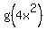 g%284x%5E2%29