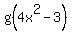 g%284x%5E2-3%29