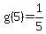 g%285%29+=+1%2F5