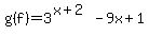 g%28f%29=3%5E%28x%2B2%29-9x%2B1