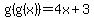 g%28g%28x%29%29=+4x%2B3