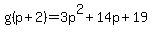 g%28p%2B2%29=3p%5E2%2B14p%2B19
