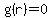 g%28r%29=0