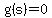 g%28s%29=0