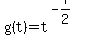 g%28t%29+=+t%5E%28-7%2F2%29