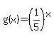 g%28x%29=%281%2F5%29%5Ex