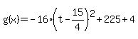 g%28x%29=-16%28t-15%2F4%29%5E2%2B225%2B4