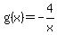 g%28x%29=-4%2Fx