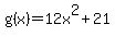 g%28x%29=12x%5E2%2B21