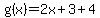 g%28x%29=2x%2B3%2B4