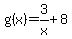 g%28x%29=3%2Fx%2B8