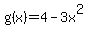 g%28x%29=4-3x%5E2