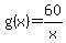 g%28x%29=60%2Fx