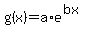 g%28x%29=a%2Ae%5E%28bx%29