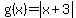 g%28x%29=abs%28x%2B3%29