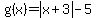 g%28x%29=abs%28x%2B3%29-5