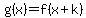 g%28x%29=f%28x%2Bk%29