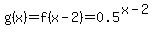 g%28x%29=f%28x-2%29=0.5%5E%28x-2%29