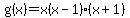 g%28x%29=x%28x-1%29%28x%2B1%29