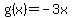 g%28x%29+=+-3x