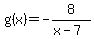 g%28x%29+=+-8%2F%28x+-+7%29