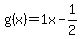 g%28x%29+=+1x+-+1%2F2