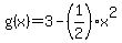 g%28x%29+=+3+-+%281%2F2%29x%5E2