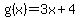 g%28x%29+=+3x%2B4