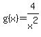 g%28x%29+=+4%2Fx%5E2