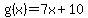 g%28x%29+=+7x%2B10