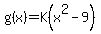 g%28x%29+=+K%28x%5E2-9%29