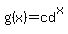 g%28x%29+=+cd%5Ex