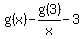 g%28x%29-g%283%29%2Fx-3