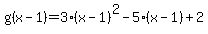 g%28x-1%29=3%28x-1%29%5E2-5%28x-1%29%2B2