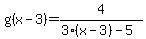 g%28x-3%29=4%2F%283%28x-3%29-5%29