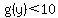 g%28y%29%3C10