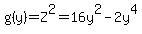 g%28y%29=Z%5E2=16y%5E2-2y%5E4