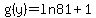 g%28y%29=ln+81%2B1