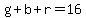 g%2Bb%2Br=16