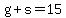 g%2Bs=15