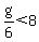 g%2F6+%3C+8