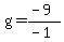 g=%28-9%29%2F%28-1%29