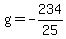 g=-234%2F25