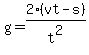 g=2%28vt-s%29%2Ft%5E2