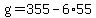 g=355-6%2A55