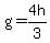 g=4h%2F3