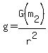 g=G%28m%5B2%5D%29%2Fr%5E2