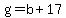 g=b%2B17