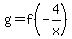 g=f%28-4%2Fx%29