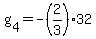 g%5B4%5D=-%282%2F3%29%2A32
